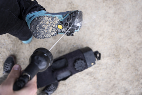 Waterport 4.0, 15L schwarz, manuelle Pumpe,mit Düse,lebensmittelecht