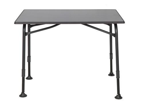 Campingbord AIRCOLITE 100 - 100x68 cm, svart linje