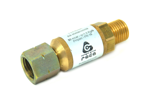 Schlauchbruchsicherung 30 mbar ¼" links
