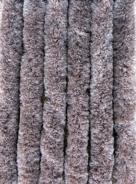 Flauschvorh.120x185 braun