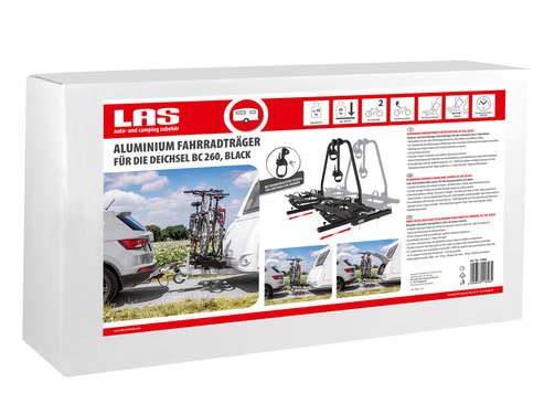 Portapacchi EUFAB BC260 nero