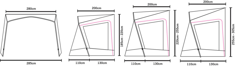 Sonnendach TECH-LINE Canopy -