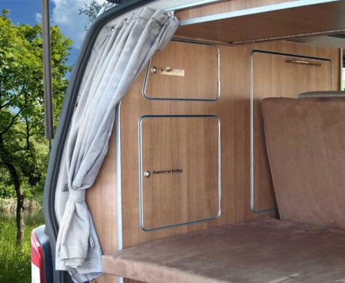 Kleider- und Wäscheschrank für Ausbau TravelStyle T6/T5 kurzer Radstand