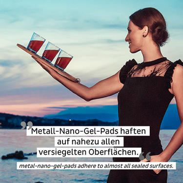 Klasik polikarbonat cam mıknatıs seti 2, 2 manyetik bardak dahil