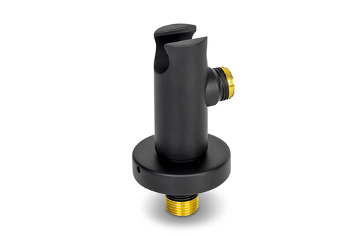 Duschkomplettset - Schwarz matt