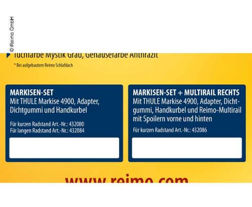 Motivo del póster: T5 Adaptador multicarril Thule, alemán, dimensiones 420x1189mm