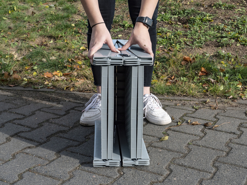 Plastikrampe til hunden Emma