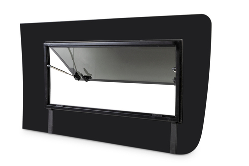 HÆNGSLEDE VINDUER AF SIKKERHEDSGLAS TIL AUTOCAMPERE OG MAXIVANS