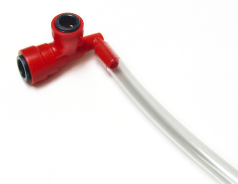 Hoekverbinding rood voor JohnGuest 12mm / Uniquick 12mm