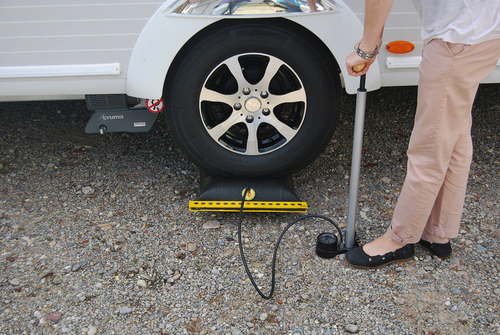 Air-Lift compensation cushion for motorhome, 45x46x2cm