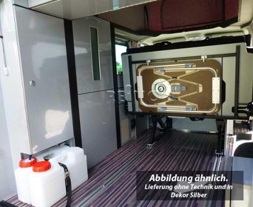 Ligne de meubles TrioStyle pièce finie pré-assemblée sans technologie, empattement court