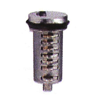Cylindre enfichable avec 2 clés pour les systèmes Zadi et STS