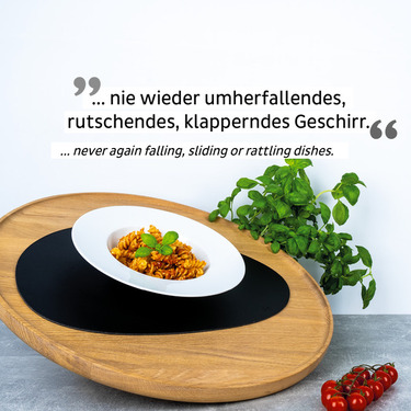 Silwy manyetik porselen tabak, 2'li set