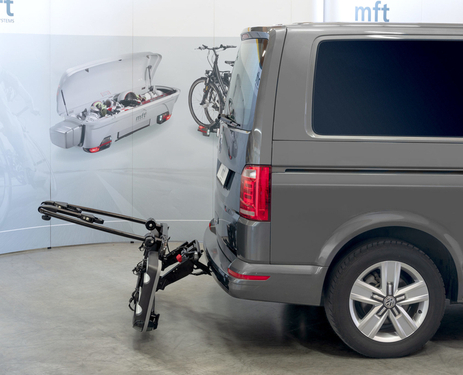 Porte-vélos BackPower pour attelage de remorque avec espace pour 2 vélos