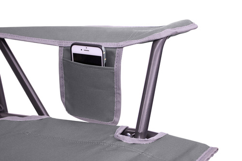 Faltstuhl COMFORT PRO ROCKER, grau