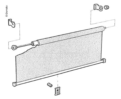 Rullegardiner Dometic