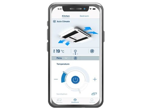 Breezonic Performance HP Dachklimaanlagen 230V mit Wärmepumpen-Funktion