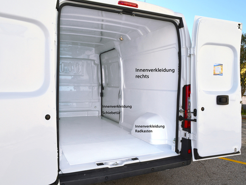 Innenverkleidungs-Platten Cover Plus für Fiat Ducato -
