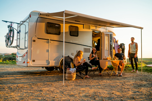 Fiamma Markise F45S 3,75m Royal Grå, hvidt hus