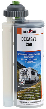 DEKAsyl 260, cartouche 490ml, noir, UNIQUEMENT POUR LE COMMERCE !