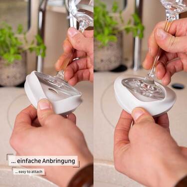 Magnet-Kondom für Stielgläser - 4er Set