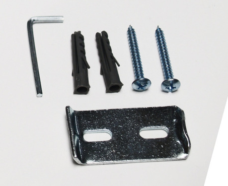 Dobbelt kjolehook Metal kromeret omkring 6 x 7 x 5 cm