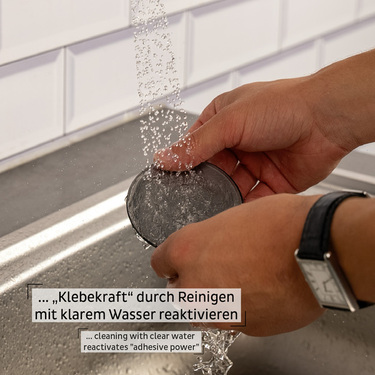 Silwy metallist pad Superstrong must, 1 tk