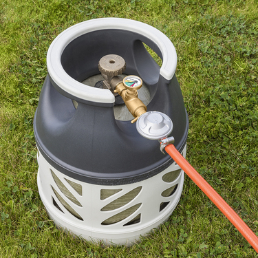 Valvola di arresto di emergenza GasStop per bombole di gas propano