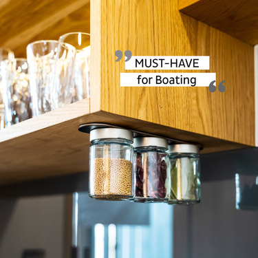 Feinkost-Magnetgläser BLACK & CLASSY - 192 ml