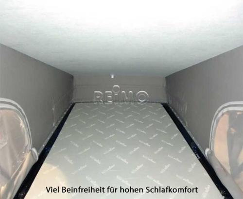 Slaapdak WIT VW T5&T6, superplat, lang wielbasis, voorkant hoog