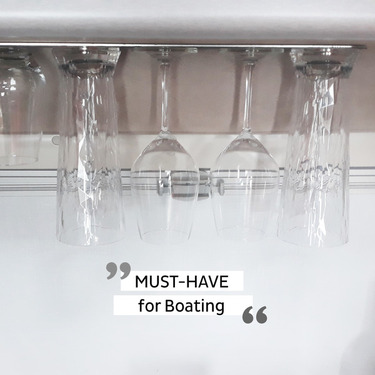 SILWY Metall-Leiste - weiß oder schwarz / Länge 25 oder 50cm