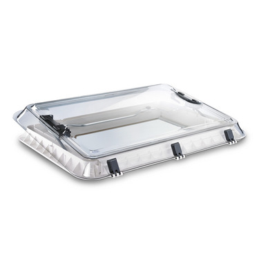 Capot de toit Heki II, fenêtre de toit pour caravanes avec support