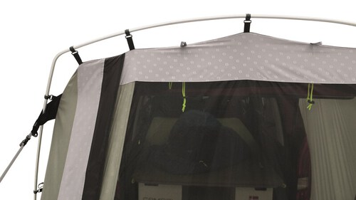 Free-standing rear tent SANDCREST S for bus height 155 - 185 cm