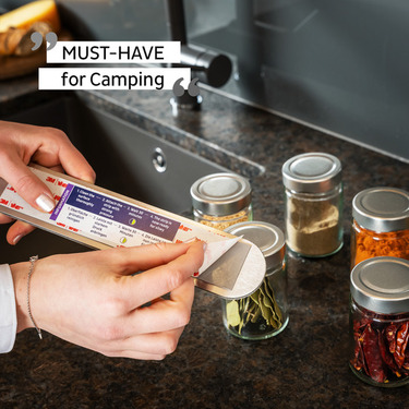 Feinkost-Magnetgläser BLACK & CLASSY - 192 ml