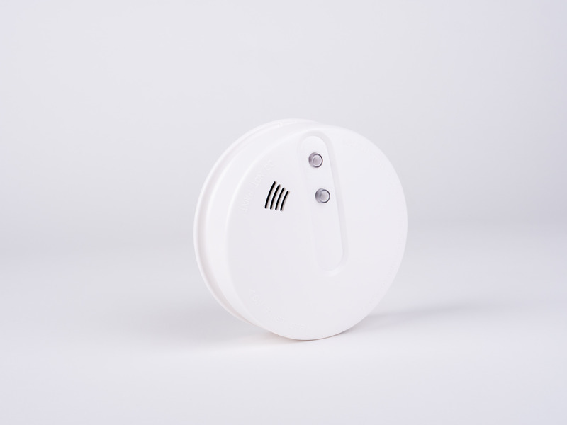Smoke detector with battery, Ø 128x38mm Caravan Gas Alarm & Motorhome