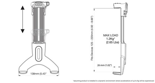 ROKK - halter für Tablet