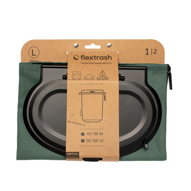 Flextrash-Mülleimer, 3 L, Forest Green