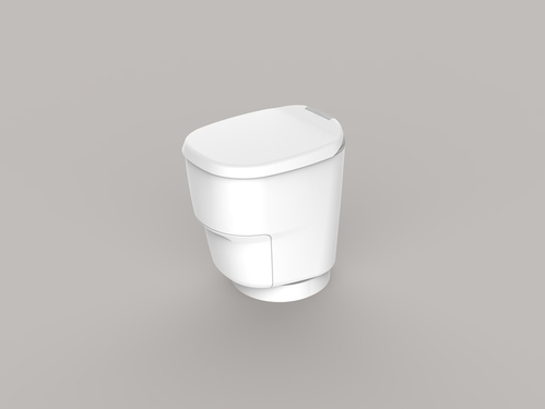 Clesana C1 - ümmarguse alusega veevaba WC