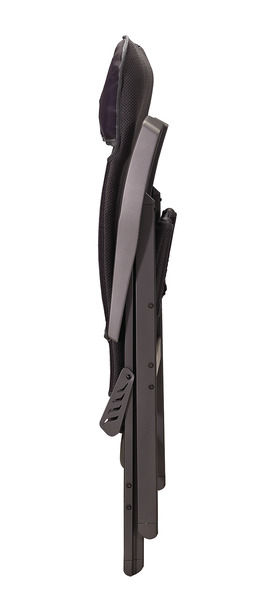 Camping stol Avantgarde, farve: grå 7-vejs justerbar