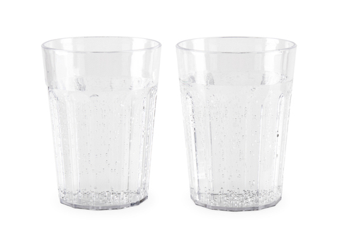 Verres en plastique Verre à jus 450 ml, 2 pièces Polycarbonate