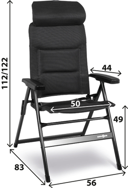 Klappstuhl ARAVEL H2L M
