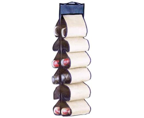 Schuh-Organizer Thea 9: Hängetasche mit 12 Taschen für 6 Paar Schuhe