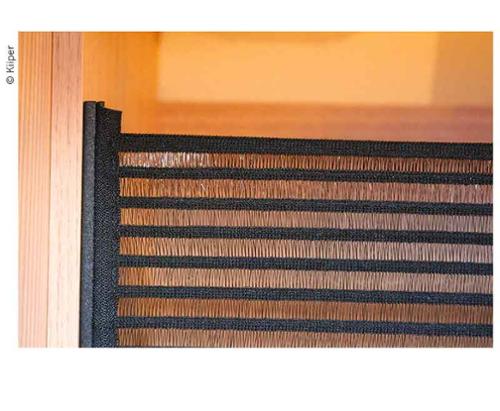 KIIPER-Mini opbergnet set 3, voor 200mm installatiebreedte, zwart gelinieerd