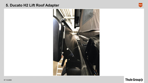 Adapter Ducato H2 315cm