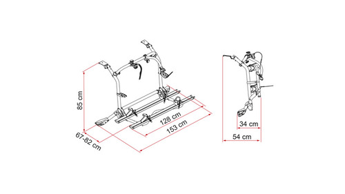 Carry-Bike VW T5 Pro - hopea