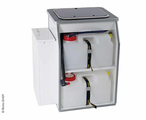 VW T6, VW T5 Multivan kitchen pod gloss white (Weekender / California Beach)