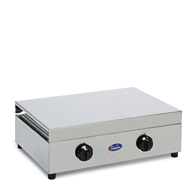 Gaskocher 2- flammig mit Zündsicherung und abnehmbarem Kocheraufsatz – Parker -