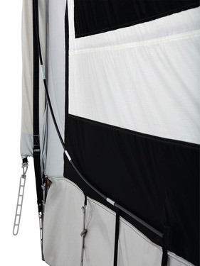 Fastgørelsessæt til fastspænding af sideveje på Quickfit telte