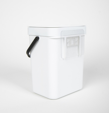 Mülleimer 3 Liter weiß