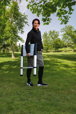 Scaletta telescopica Escali 320cm, alluminio